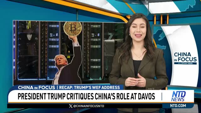 Trump Critiques China's Role at Davos