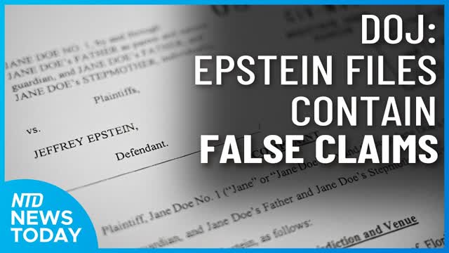 DOJ Says Epstein Files Contain False Claims; Economy Grows 4.3% in Q3 | NTD News Today (Dec. 23)