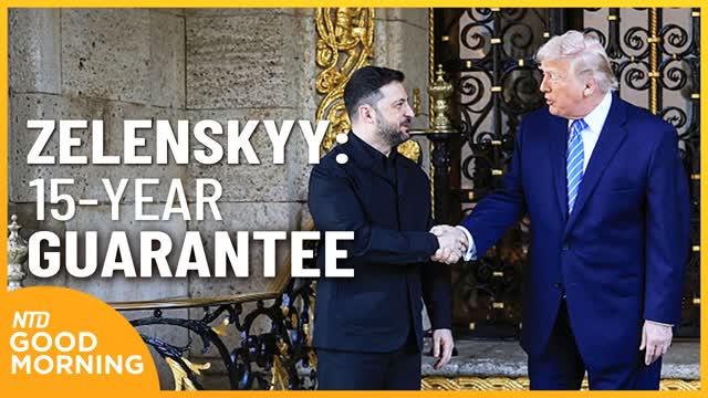 Zelenskyy: U.S. Offers 15-Year Guarantee; Harsh Weather Slams Travelers | NTD Good Morning (Dec. 29)