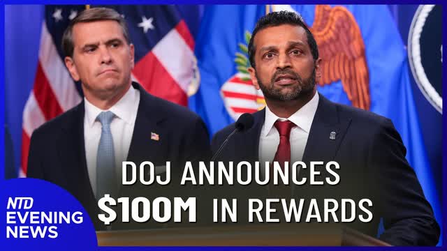 DOJ $100M reward; Man arrested at Trump Golf Club Faces weapon charge | NTD EVENING NEWS, Aug.5