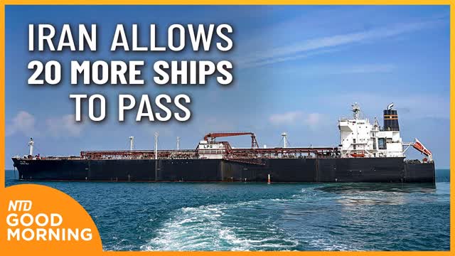 Trump: Iran to Let 20 More Ships Through; Trump Pushes for Voter ID | NTD Good Morning (March 30)