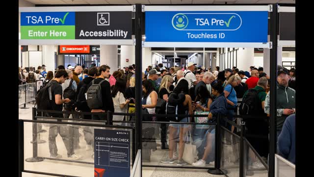 ICE Agents to Assist With Airport Security Lines Starting Monday, Trump Says
