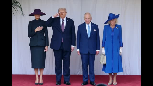 LIVE: Trump, First Lady Welcome King Charles and Queen Camilla at White House