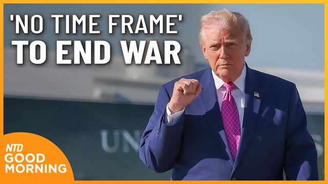 Trump: No Rush to Make Deal; Senate Approves GOP Budget Resolution | NTD Good Morning (April 23)