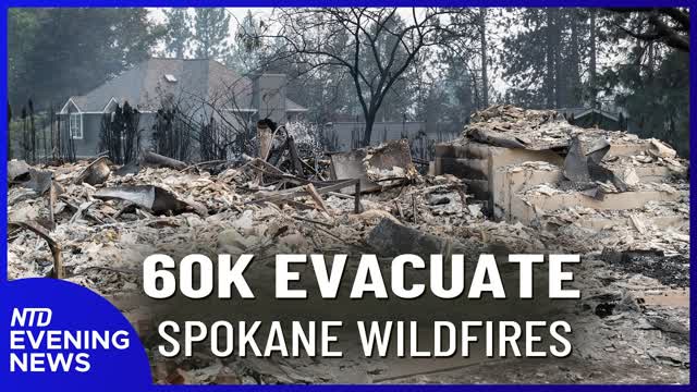 60k Flee Wildfires; Trump Gives Iran 