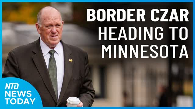 Trump Sends Tom Homan to MN; Winter Storm Snarls US Travel, Death Toll Rises|NTD News Today Jan. 26