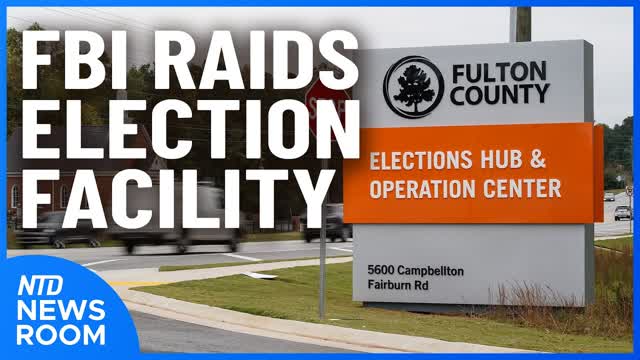 FBI Raids GA Elec. Hub; MN Jails to Warn ICE of Illegal Immigrants Release | NTD Newsroom (Jan. 29)