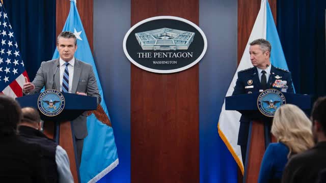 LIVE: Department of War Holds Briefing