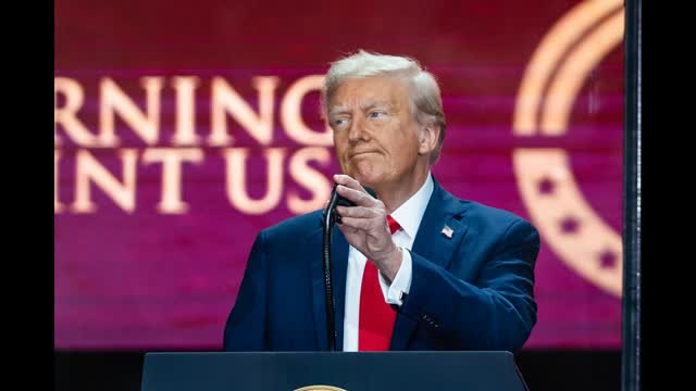 LIVE: Trump Delivers Remarks to TPUSA at Dream City Church