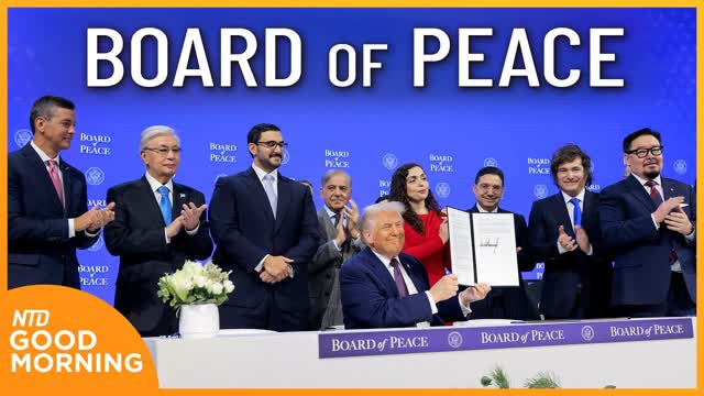 Board of Peace Sign Founding Charter; Major Winter Storm Sweeping U.S. | NTD Good Morning (Jan. 22)