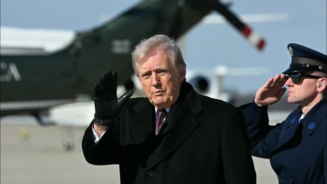 LIVE: Trump Arrives at Joint Base Andrews From Palm Beach