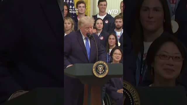 Trump Welcomes Team USA Athletes to White House, Hails Olympics Success