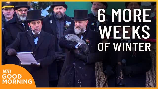 Groundhog Predicts 6 More Weeks of Winter; Partial Gov't Shutdown Begins | NTD Good Morning (Feb. 2)