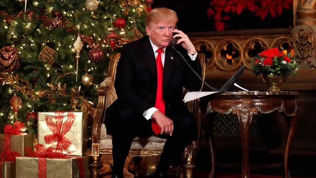 LIVE: Trump Participates in Service Member Calls on Christmas Eve