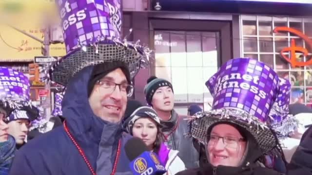 New York rings in 2026 at Times Square