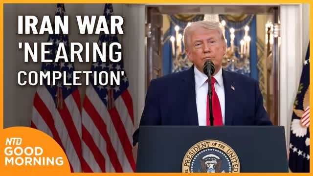 Trump: Iran War Nearing Completion; SCOTUS Hears Citizenship Arguments | NTD Good Morning (April 2)