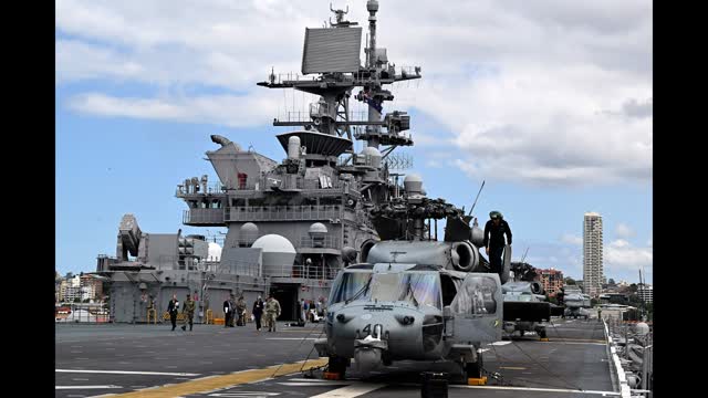 USS Tripoli Reaches the Middle East With 3,500+ Troops