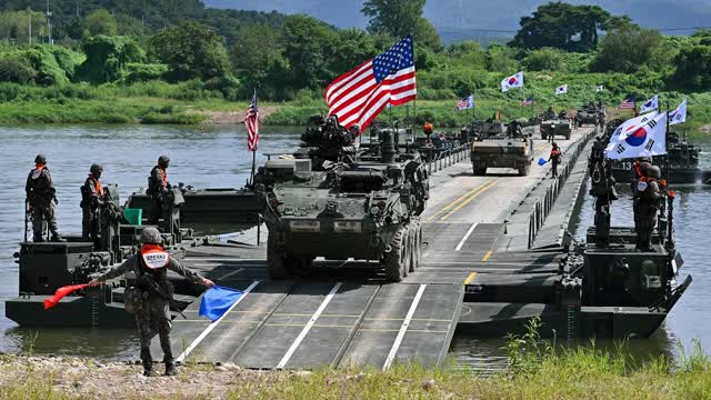 LIVE: US, South Korean Officials Hold Joint News Briefing on Military Drills