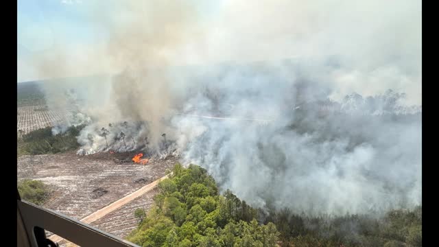 Fast-Growing Georgia Wildfire Tops 31 Square Miles, With Evacuations Possible
