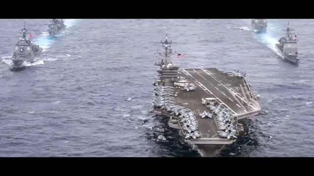 US Clearing out Sea Mines in the Strait of Hormuz