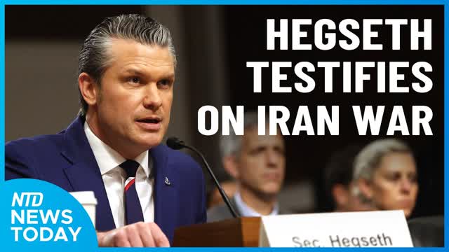 Hegseth Testifies on Iran War: Day 2: WHCD Suspect to Remain in Custody | NTD News Today April 30