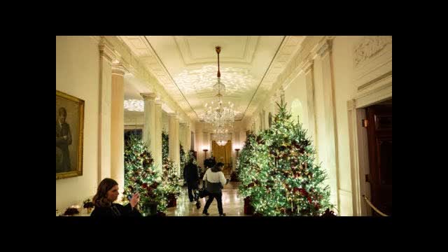First Lady Melania Trump Unveils 2025 White House Christmas Decorations