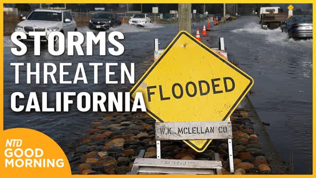 New Storms Threaten California; Brown Univ. to Go Through Safety Review | NTD Good Morning (Dec. 23)