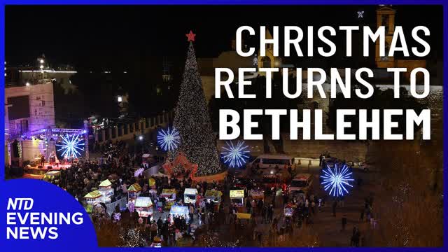 California Braces for Week of Storms; Christmas Returns to Bethlehem | NTD Evening News (Dec. 24)