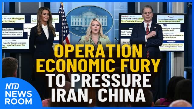 Op. Economic Fury To Pressure Iran, China; Female Iran Protester Faces Death | NTD Newsroom (Apr 15)