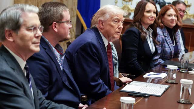 LIVE: Trump Participates in a Policy Meeting