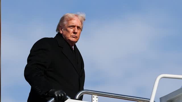 Trump Speaks to Press Aboard Air Force One En Route to Miami (March 7)