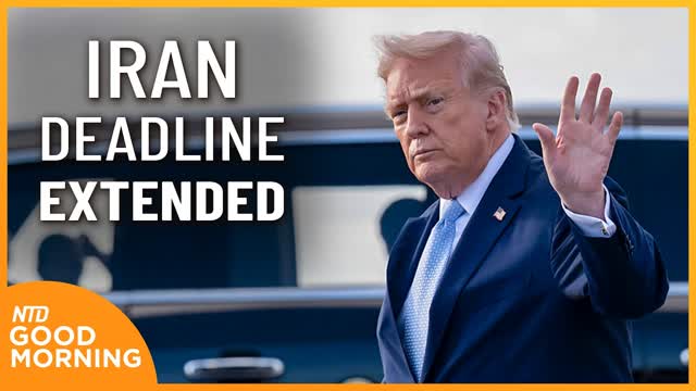 Trump Postpones Power Plant Strikes; 2 Killed in Plane-Truck Collision | NTD Good Morning (March 23)
