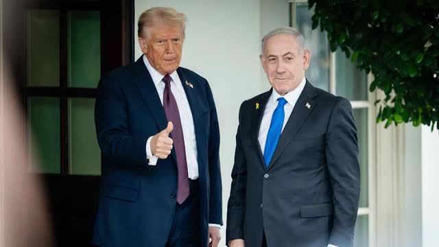 LIVE: Israeli PM Netanyahu Meets US President Donald Trump