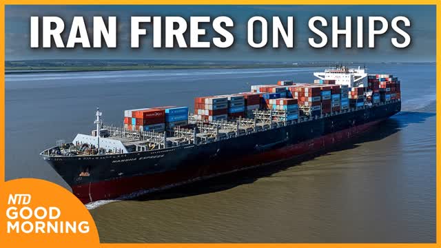 Iran Fires on Ships in Hormuz Strait; VA Approve New Congressional Map | NTD Good Morning (April 22)