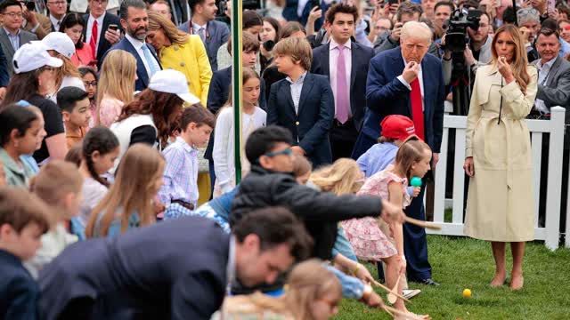 LIVE: Trump and First Lady Host 2026 White House Easter Egg Roll