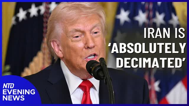 Trump: Iran Absolutely Decimated; US to Release 172M Barrels of Oil | NTD Evening News (Mar. 12)