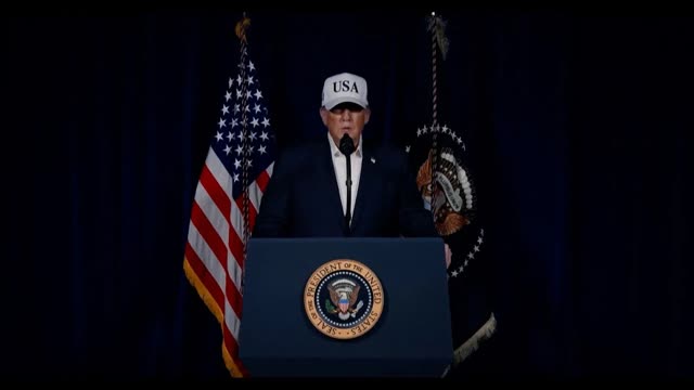 REPLAY: President Trump�s Statement on United States Military Major Operations in Iran