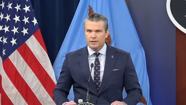 Hegseth: Operation Epic Fury a Historic Victory