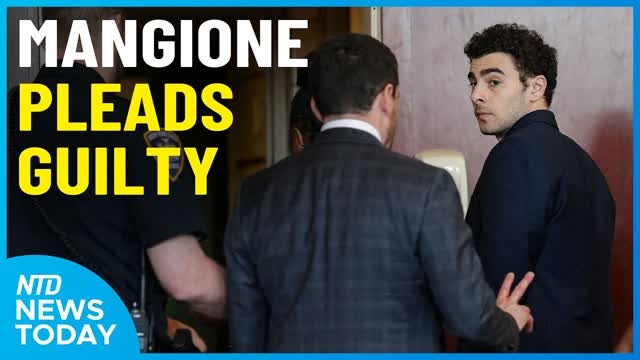 Luigi Mangione Pleads Guilty to Federal Charges; Vance on No. 1 Iran War Goal |NTD News Today Aug 14
