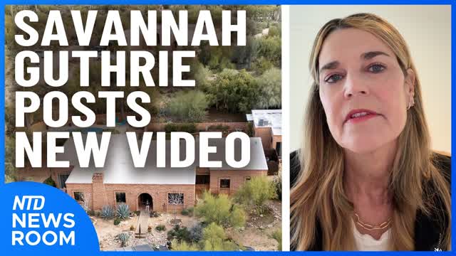 Savannah Guthrie Posts New Video; Maxwell Stays Silent In Epstein Hearing | NTD Newsroom (Feb. 9)