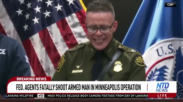 Federal Agent Fatally Shot Armed Man in Minneapolis