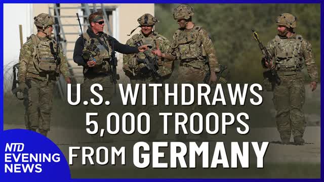 U.S. Withdraws 5K Troops from Germany; Trump Weighs Spirit Airlines Bailout | NTD News (May 1)