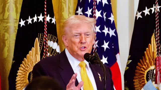 LIVE: Trump Participates in Medal of Honor Ceremony at White House
