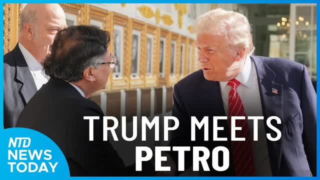 Trump Meets Colombia�s Petro; House Final Vote to End Shutdown | NTD News Today Feb. 3