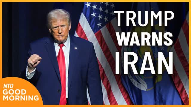 Trump Warns of U.S. Action in Iran; U.S. Talks with Denmark, Greenland | NTD Good Morning (Jan. 14)