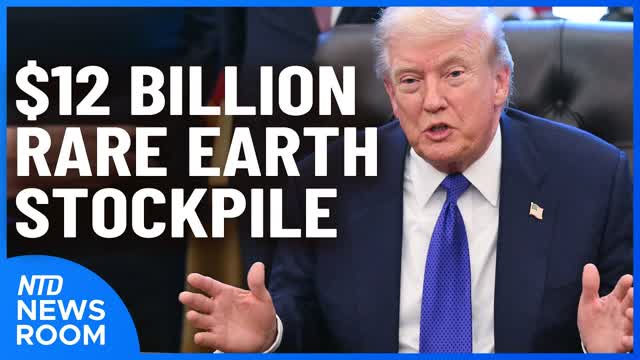 Trump Admin Launches $12B Rare Earth Stockpile; D.C. Crime Down 37% | NTD Newsroom (Feb. 2)