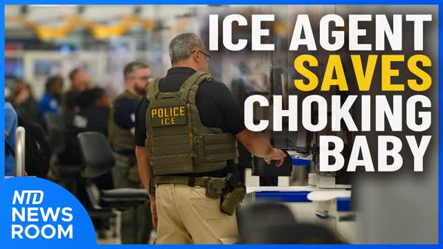 ICE Agent Saves Choking Baby At Airport; Trump: Iran Begging For A Deal | NTD Newsroom (March 26)