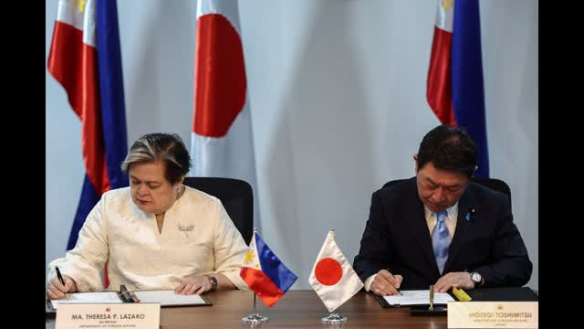 Japan and Philippines Sign Defense Pacts to Strengthen Security