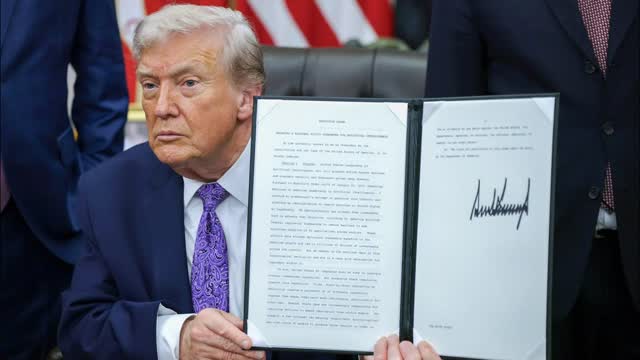 LIVE: Trump Signs Executive Orders