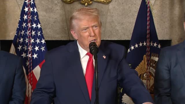 LIVE: Trump Makes Announcement With Secretaries of War and the Navy